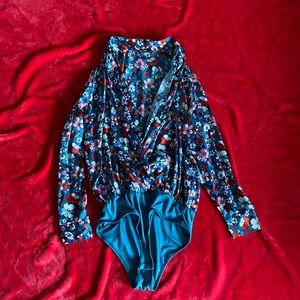 Calliope floral bodysuit